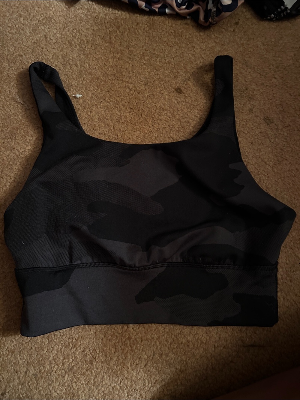 aerie Black Seamless Active Bra